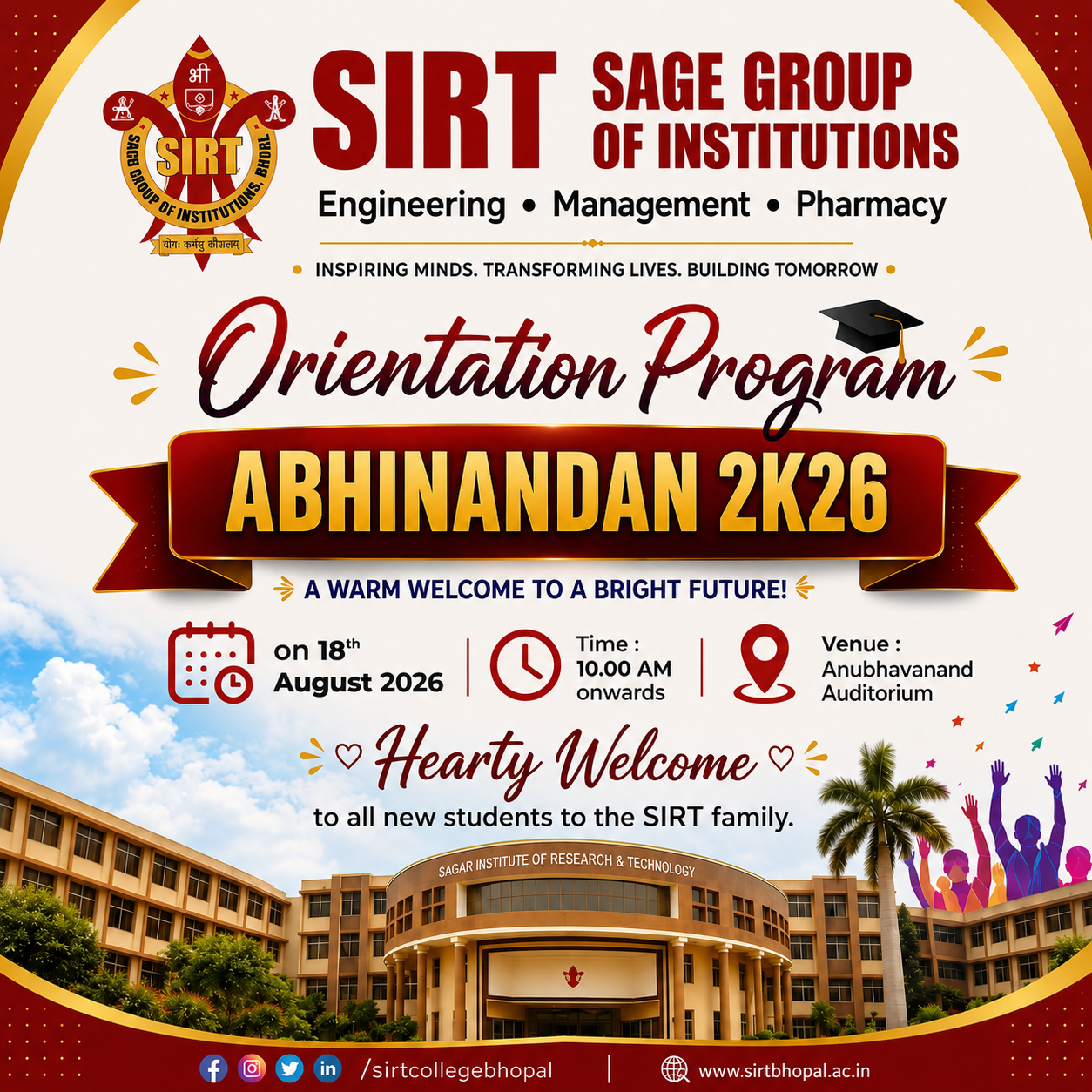 Orientation Program – Abhinandan 2K26
